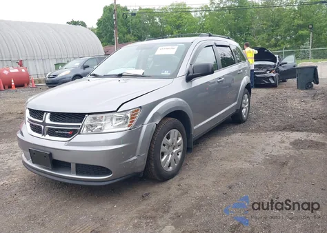 2016 Dodge Journey Se из США, поврежденный, VIN 3C4PDCAB3GT222758